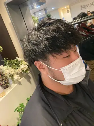 ショート パーマ メンズ パーマが得意な【最高 悠斗】のヘアスタイル