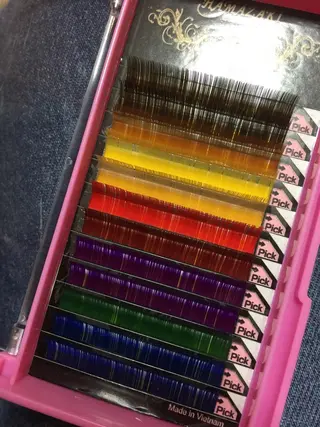 セミロング ヘアアレンジ ネイル マツエク・マツパ salon:S 仙台店のマツエク・マツパデザイン