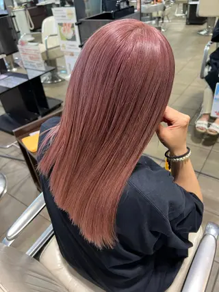 ミディアム カラー メンズ レイヤー ウルフ 弓木啓輔のヘアスタイル