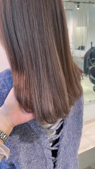 ミディアム カラー 💫骨格診断カット 🌈KAHOのヘアスタイル