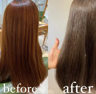 ロング カラー eins.hair所属・過去一の柔髪ヘア 🌿einshairのヘアスタイル