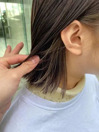ショート カラー ヘアアレンジ 【代表】 たき〜のヘアスタイル
