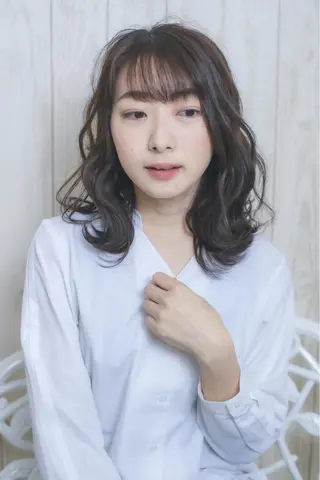 ミディアム カラー ✂️新店舗準備中 fan.✂️木谷宏夢のヘアスタイル