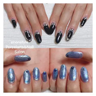 ミディアム ネイル 👑enen style👑のネイルデザイン