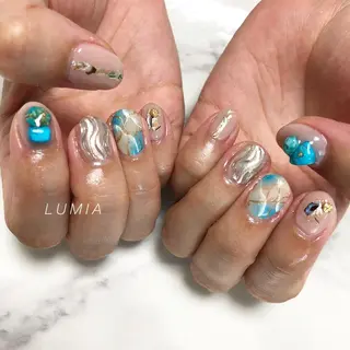 ネイル nail&eyelash Rine所属・Rine 放出 (リネ)のネイルデザイン