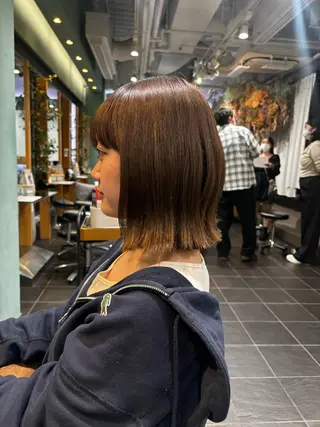 ショート オーガニックカラー/ 表参道/ルカのヘアスタイル