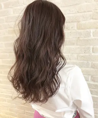 ロング カラー hair salon Ranun髪質改善のヘアスタイル