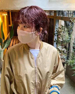 ミディアム 金田 夏野のヘアスタイル