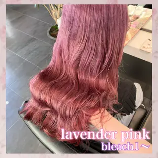 セミロング カラー 💗ガーリーヘア🎀 saki💗のヘアスタイル