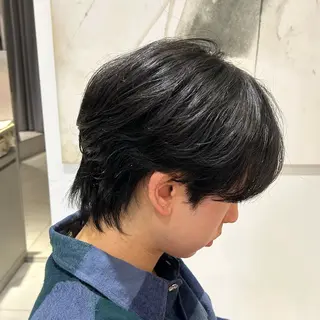 パーマ メンズ ︎︎🌟韓国艶カラー ︎🌟璃奈 (ﾘﾅ)のヘアスタイル