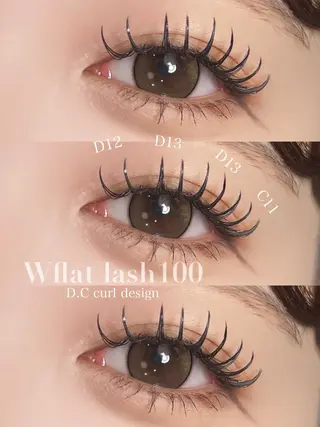 マツエク・マツパ ＲＥＢＥＳＴ ｅｙｅｌａｓｈのマツエク・マツパデザイン