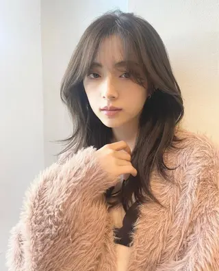 ロング 似合わせカットNo1 いちば　ゆなのヘアスタイル