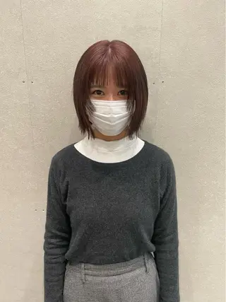 ミディアム 東京の技術を 京都で✂︎🕊️💖のヘアスタイル
