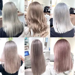 ロング カラー 渡邊楓果／髪質改善 ブリーチ/カラーのヘアスタイル