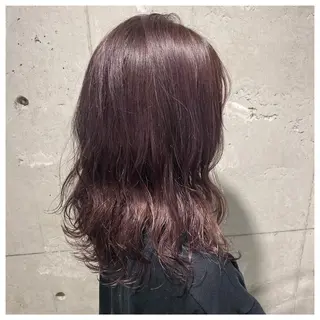 セミロング カラー ヘアアレンジ 赤味消し.髪質改善 🌿𝘠𝘜𝘙𝘐のヘアスタイル