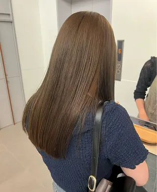 ロング カラー 似合わせレイヤー🍏 ★パーマ/ののかのヘアスタイル