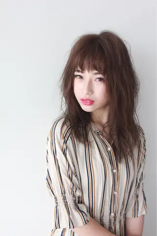 セミロング channel 大澤俊文のヘアスタイル
