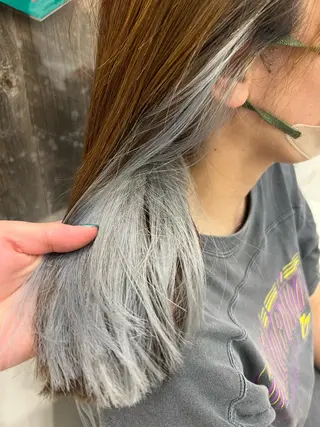 ミディアム stair:case 武蔵小杉所属・髪質改善/ブリーチ 特化🧡‬‪田中颯士のヘアスタイル