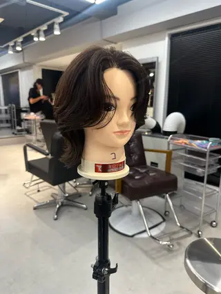 ミディアム 渋谷/メンズパーマ/ ミディアム/田代昂平のヘアスタイル