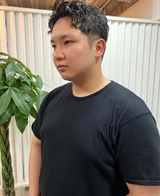 ショート カラー パーマ ヘアアレンジ メンズ 【池袋/スパイキー ショート】ⓝⓘⓜⓤのヘアスタイル