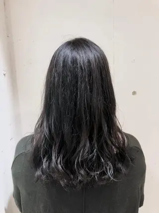 ミディアム カラー パーマ ヘアアレンジ 【ツヤ髪美容師】 ツダケイスケのヘアスタイル