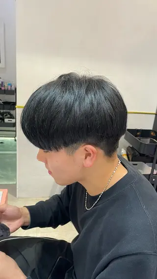 メンズ 透明感艶カラー 💛MAHO💛のヘアスタイル