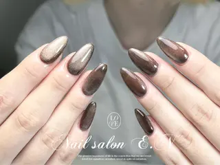 ネイル E.N🦋 長さ出し/持ち込みのネイルデザイン