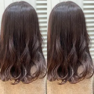 ロング カラー Snaly カラー特化ページのヘアスタイル