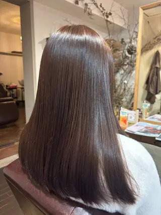 カラー アカリ😸🫶 カラーリスト🧡のヘアスタイル