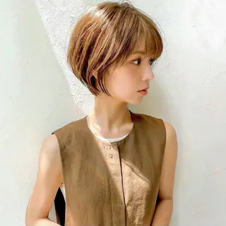 ショート カラー 坂本 広大のヘアスタイル