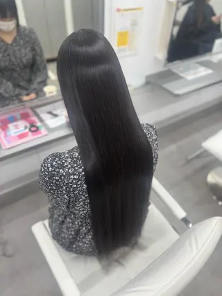 ロング パーマ 🕯コバ/レイヤー/ 美髪縮毛🕯のヘアスタイル