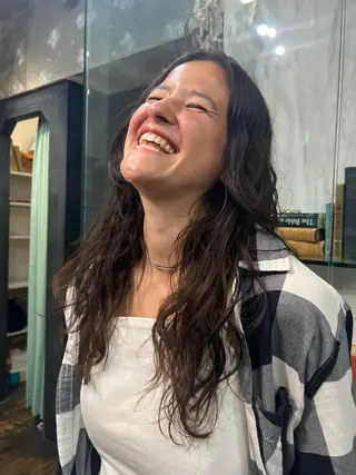 ロング パーマ ROBBY所属・松井美樹/似合わせ ガーリー・韓国のヘアスタイル