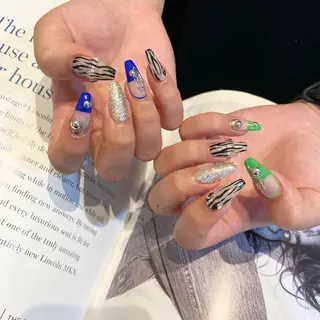 ネイル Allure小山店 アミのネイルデザイン