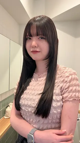 ロング 新宿/ボブ/レイヤー 縮毛矯正/SACHIのヘアスタイル