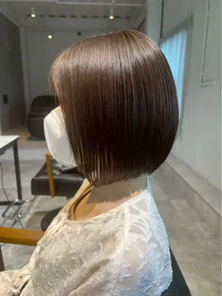 ショート 髪質改善ヘアエステ&縮毛矯正専門店One…所属・萩中怜奈💫髪質改善 &縮毛矯正専門店🌟のヘアスタイル