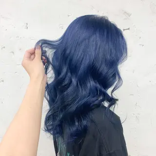 カラー Noele hair atelier(ノエルヘアアトリエ)所属・北上ゆい/個性派/ ナチュラルアレンジのヘアスタイル