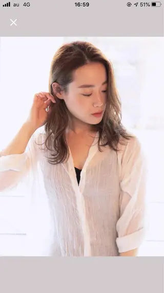 セミロング 【髪質改善】 TAKUMIのヘアスタイル