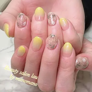 ネイル ラウバイマノマノ なかざとのネイルデザイン