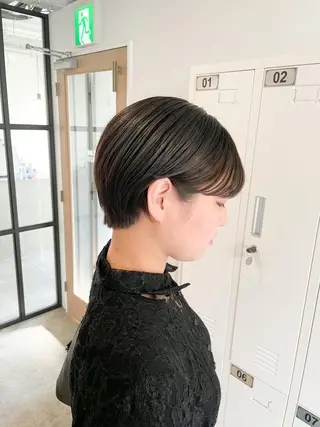 ショート カラー Takuma Suzuki中目黒のヘアスタイル