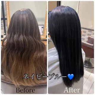 ロング カラー ☁Neolive .Ayana✂️のヘアスタイル