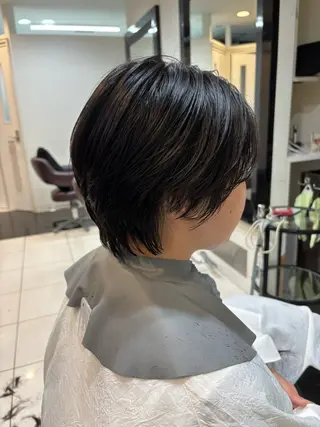 ショート メンズ 河辺 璃久のヘアスタイル