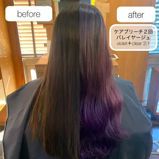 ロング カラー oshare tom (スタイリスト)所属・人気🌻《髪質改善》 平井 綾乃のヘアスタイル