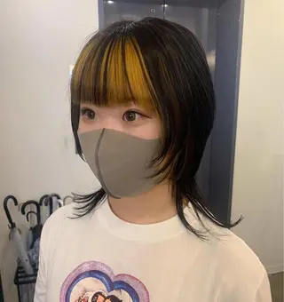 ミディアム カラー 🌛ダブルカラー 🌜SAYAKAのヘアスタイル