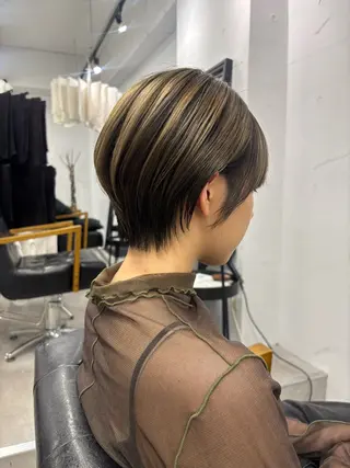 ショート darts所属・マツダ レンのヘアスタイル