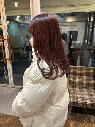 ミディアム 中村 紀香のヘアスタイル