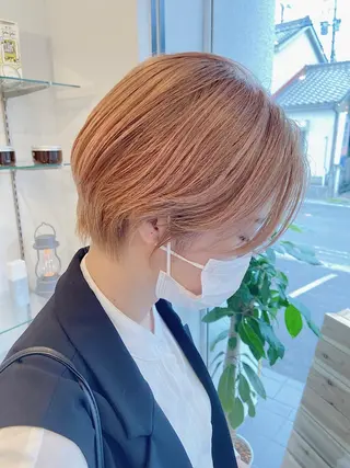 ショート BellaSalon所属・イトウ ヒロヤのヘアスタイル