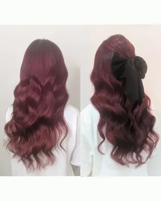 カラー ロング ヘアアレンジ HIME. ＊*ヒメドットのヘアスタイル