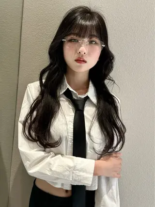 ロング 🩵縮毛矯正・ボブ 岩原朋也🩵のヘアスタイル