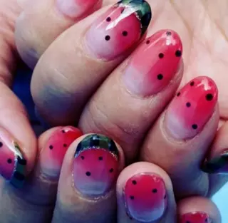 ネイル 門戸厄神プライベートサロンulunail所属・ulunail mikaのネイルデザイン