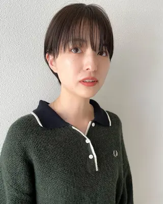 ショート 銀座 ショートヘア Nakasanのヘアスタイル